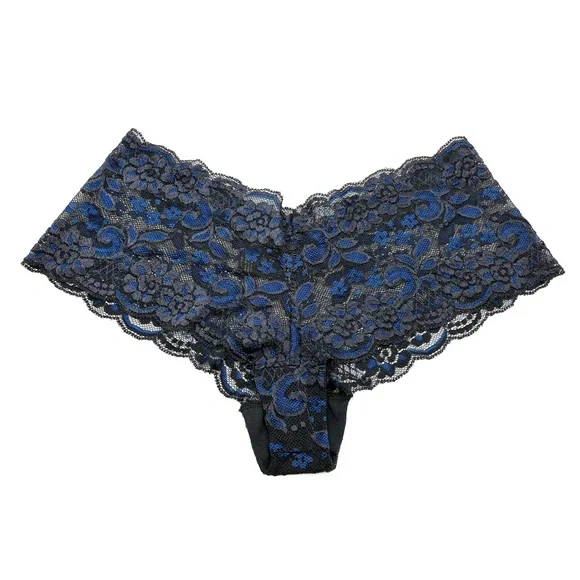 Lace Women's Intimate in Blue and Black, Size L - Picture 2 of 3